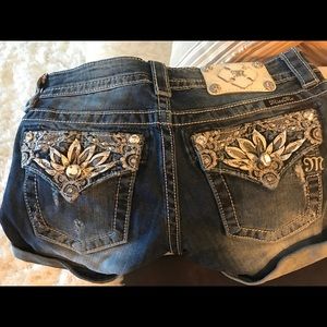 Miss Me Embellished Shorts